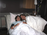 Gramma came right away after the 3:30am phone call