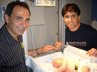 Grandpa, Papa, and sonny boy