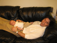 blurry pic, but we match!